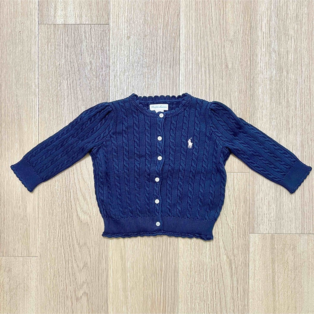 Ralph Lauren(ラルフローレン)のRalph Lauren baby カーディガン キッズ/ベビー/マタニティのベビー服(~85cm)(カーディガン/ボレロ)の商品写真