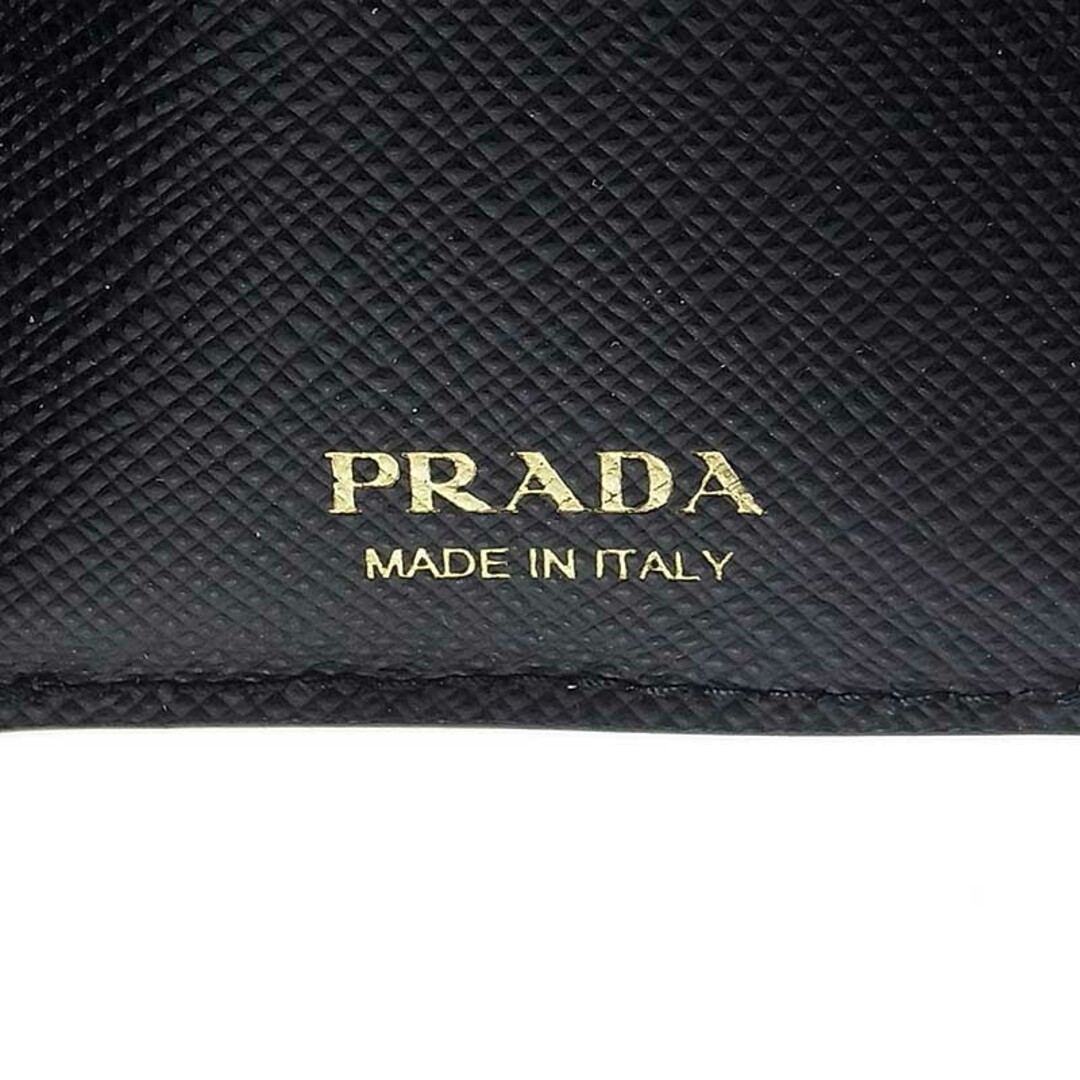 PRADA(プラダ)の　プラダ PRADA コインポケット付き3つ折りコンパクト財布 1MH021 NERO サフィアーノ レディース 三つ折り財布 レディースのファッション小物(財布)の商品写真