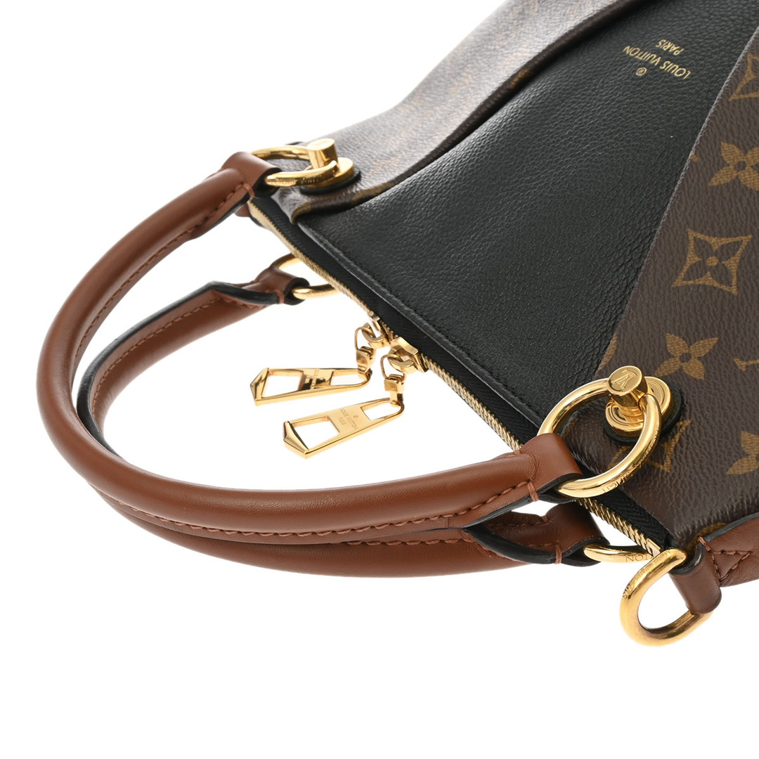 LOUIS VUITTON(ルイヴィトン)の中古 ルイ ヴィトン LOUIS VUITTON M43976 CA4138 レディース ハンドバッグ モノグラム ブラウン /ノワール モノグラムキャンバス /レザー レディースのバッグ(ハンドバッグ)の商品写真