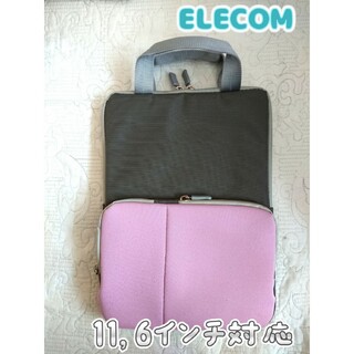 ELECOM - ELECOM（エレコム）  タブレットケース　PCバッグ　11.6インチ ピンク