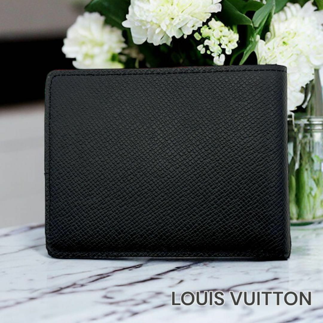 LOUIS VUITTON(ルイヴィトン)のルイヴィトン タイガポルトフォイユミュルティプル 二つ折りコンパクト財布 レディースのファッション小物(財布)の商品写真