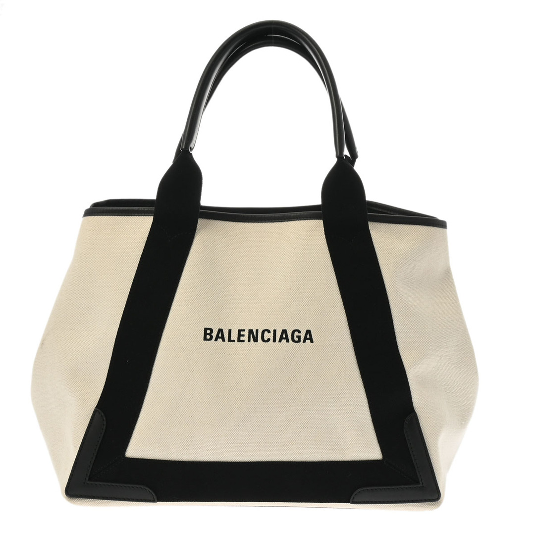 Balenciaga(バレンシアガ)の中古 バレンシアガ BALENCIAGA 581292 レディース ハンドバッグ ベージュ系/ブラック キャンバス /レザー レディースのバッグ(ハンドバッグ)の商品写真