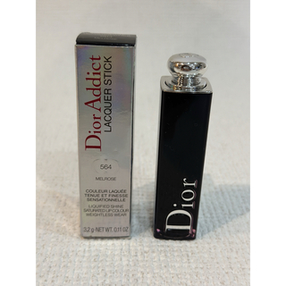 クリスチャンディオール(Christian Dior)の新品未使用　Dior ディオールアディクトラッカースティック　564 メルローズ(口紅)