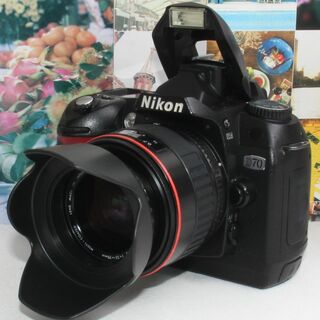ニコン(Nikon)の❤️さあ一眼レフを始めよう❤️新品カメラバッグ付き❤️ニコン D70❤️(デジタル一眼)