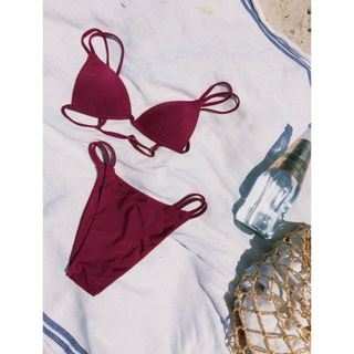 ZARA - LOU Swim 可愛い 赤 ビキニセット Zara系