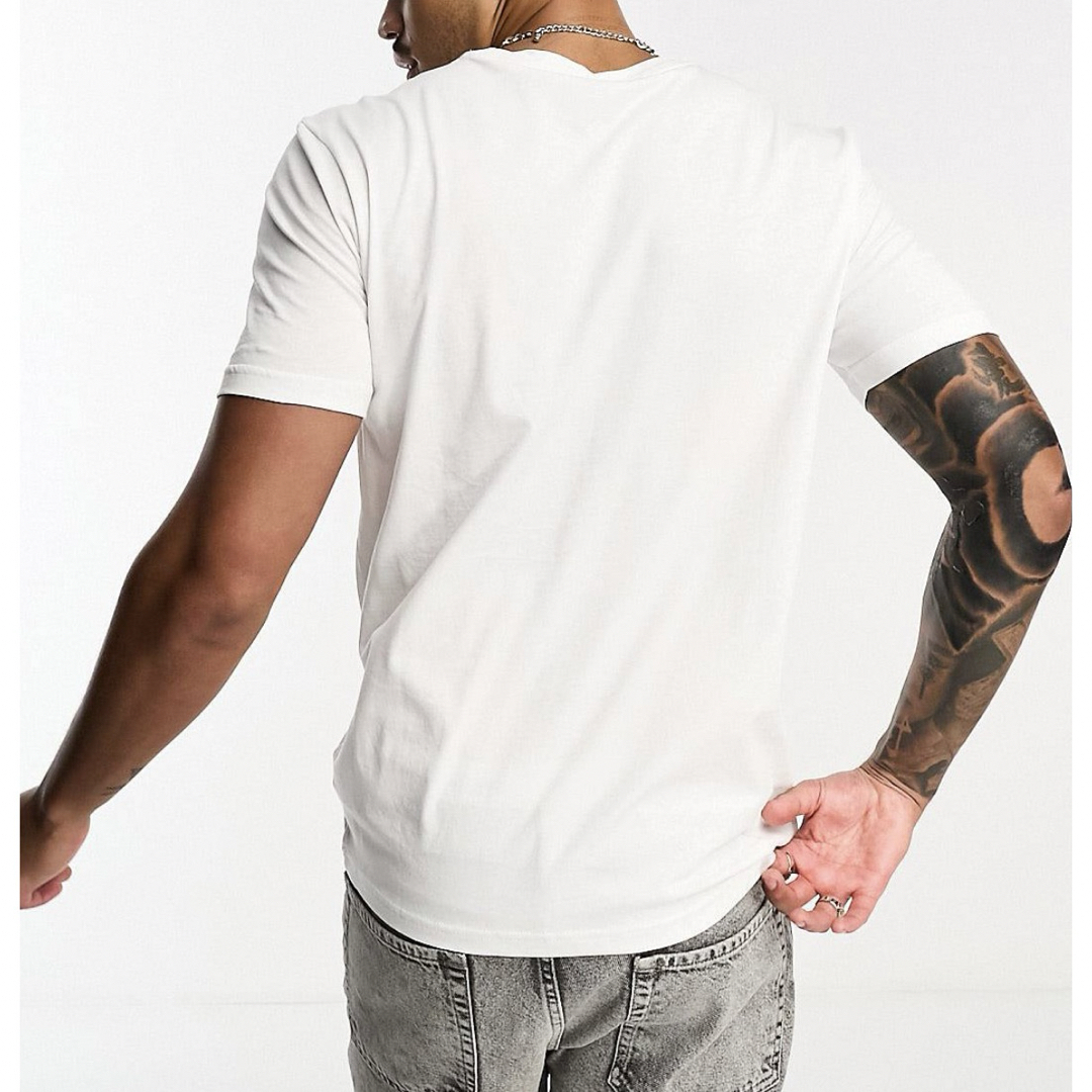 HUGO BOSS(ヒューゴボス)のBOSS ヒューゴボス 半袖 Tシャツ メンズ コットン  3XL ホワイト白 メンズのトップス(Tシャツ/カットソー(半袖/袖なし))の商品写真