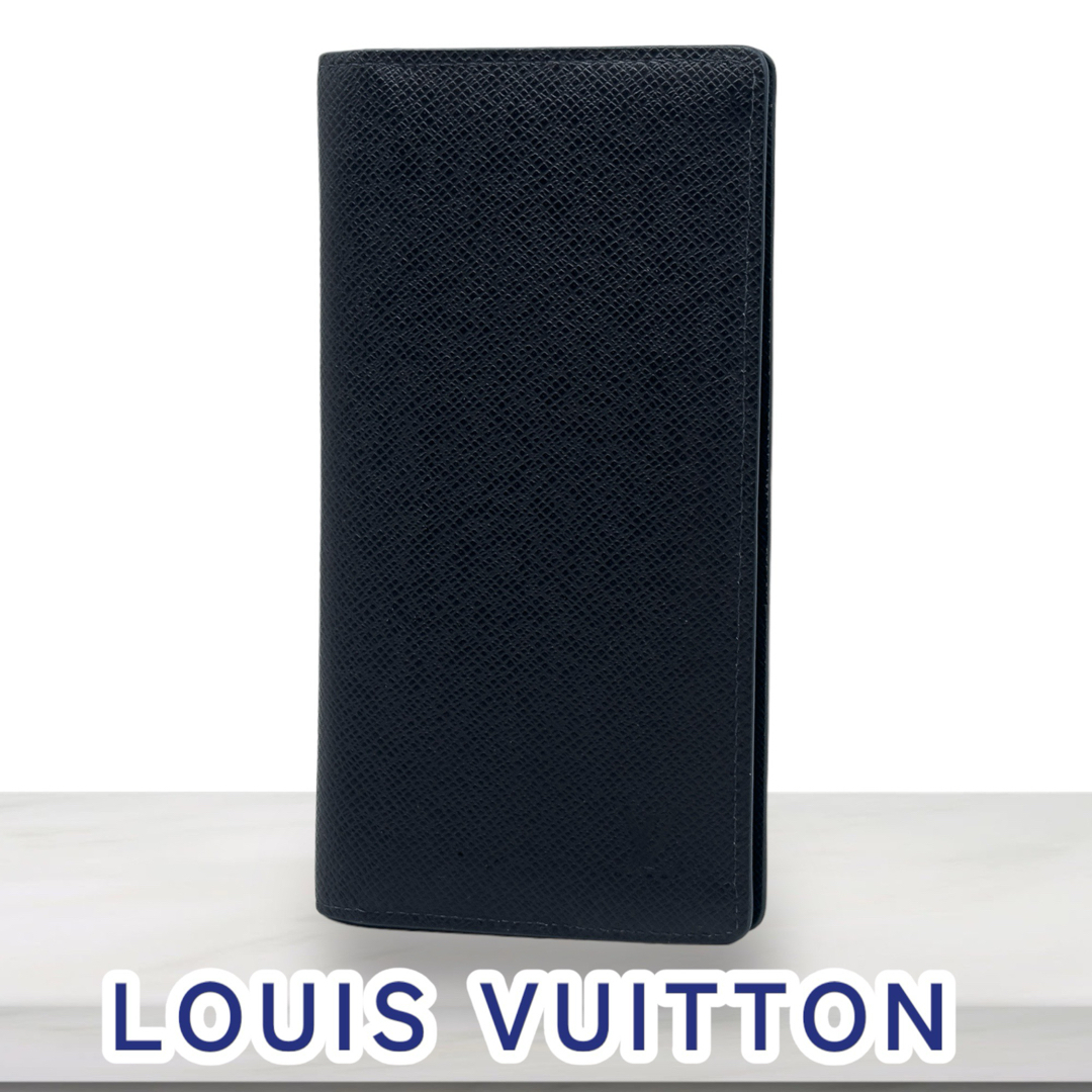 LOUIS VUITTON(ルイヴィトン)のルイヴィトン タイガ　ポルトフォイユ ブラザ 二つ折り長財布　ボレアル　メンズ メンズのファッション小物(長財布)の商品写真