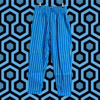 "COOKMAN" Chef Pants Stripe Light Blue(その他)