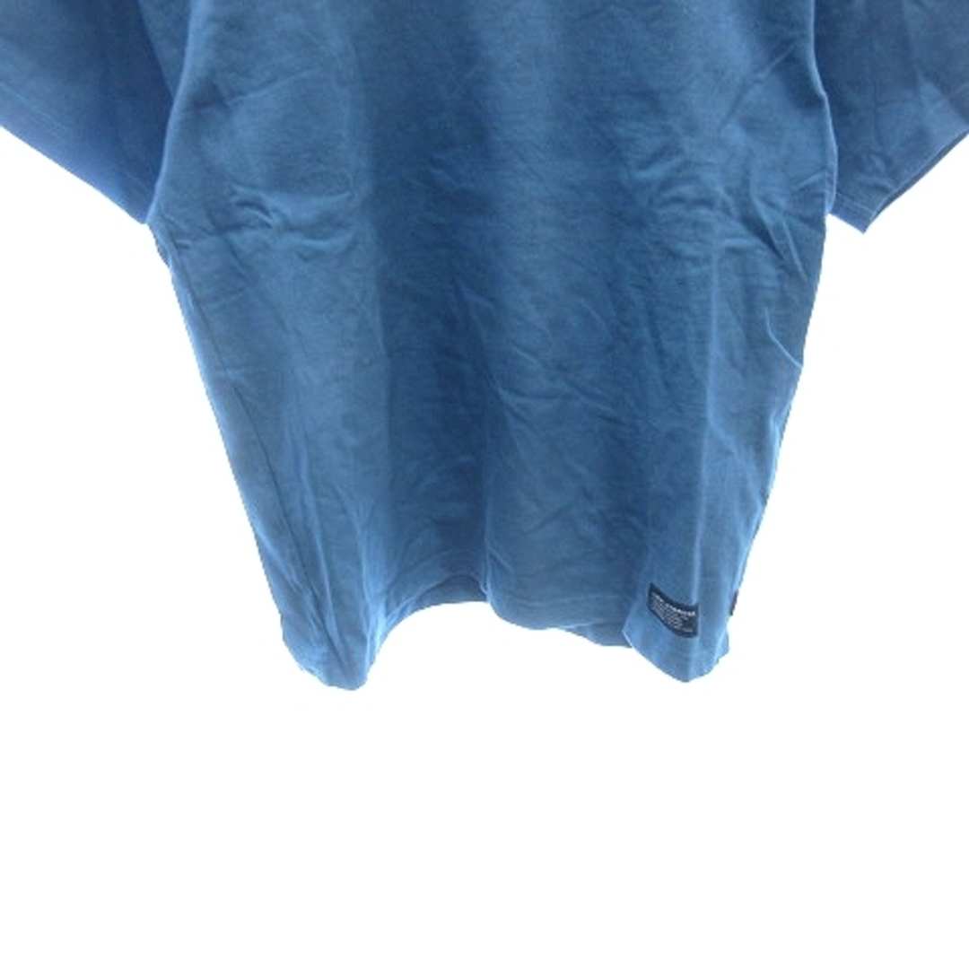 Levi's(リーバイス)のリーバイス カットソー Tシャツ ラウンドネック 刺繍 プリント 半袖 S 水色 メンズのトップス(Tシャツ/カットソー(半袖/袖なし))の商品写真