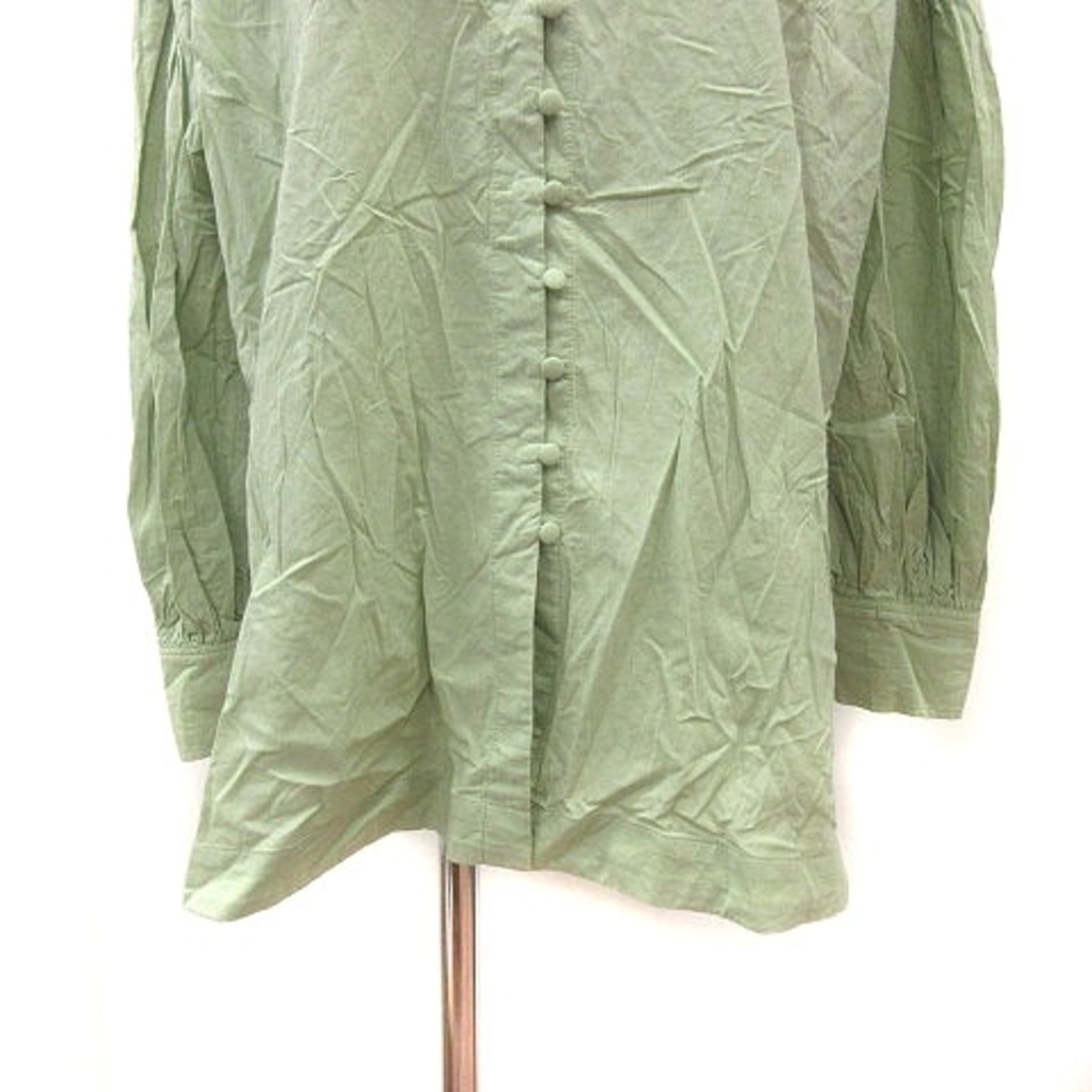 titivate(ティティベイト)のティティベイト セレクト チュニック ノーカラー 長袖 S 緑 レディースのトップス(チュニック)の商品写真
