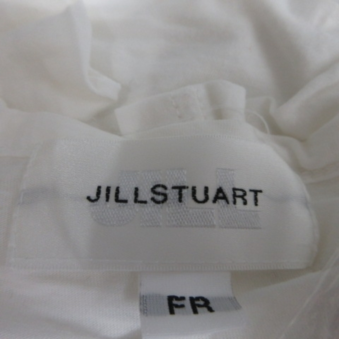 JILL by JILLSTUART(ジルバイジルスチュアート)のジルバイジルスチュアート Tシャツ カットソー 半袖 スパンコール FR 白  レディースのトップス(Tシャツ(半袖/袖なし))の商品写真
