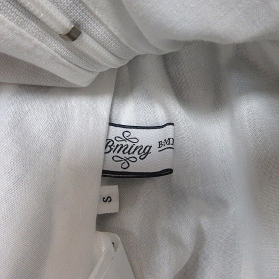B:MING LIFE STORE by BEAMS(ビーミング ライフストア バイ ビームス)のビーミングバイビームス フレアスカート ミモレ ロング ストライプ S 黒 白  レディースのスカート(ロングスカート)の商品写真