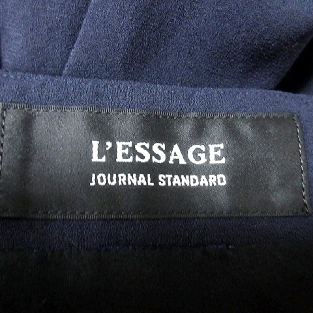 JOURNAL STANDARD(ジャーナルスタンダード)のジャーナルスタンダードレサージュ スカート フレア ひざ丈 38 紺  レディースのスカート(ひざ丈スカート)の商品写真