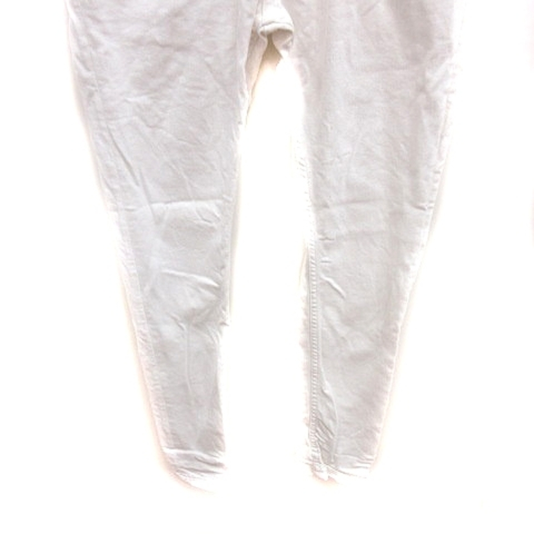 ZARA(ザラ)のザラ ZARA パンツ デニム ジーンズ ストレート ロング 40 白  レディースのパンツ(デニム/ジーンズ)の商品写真