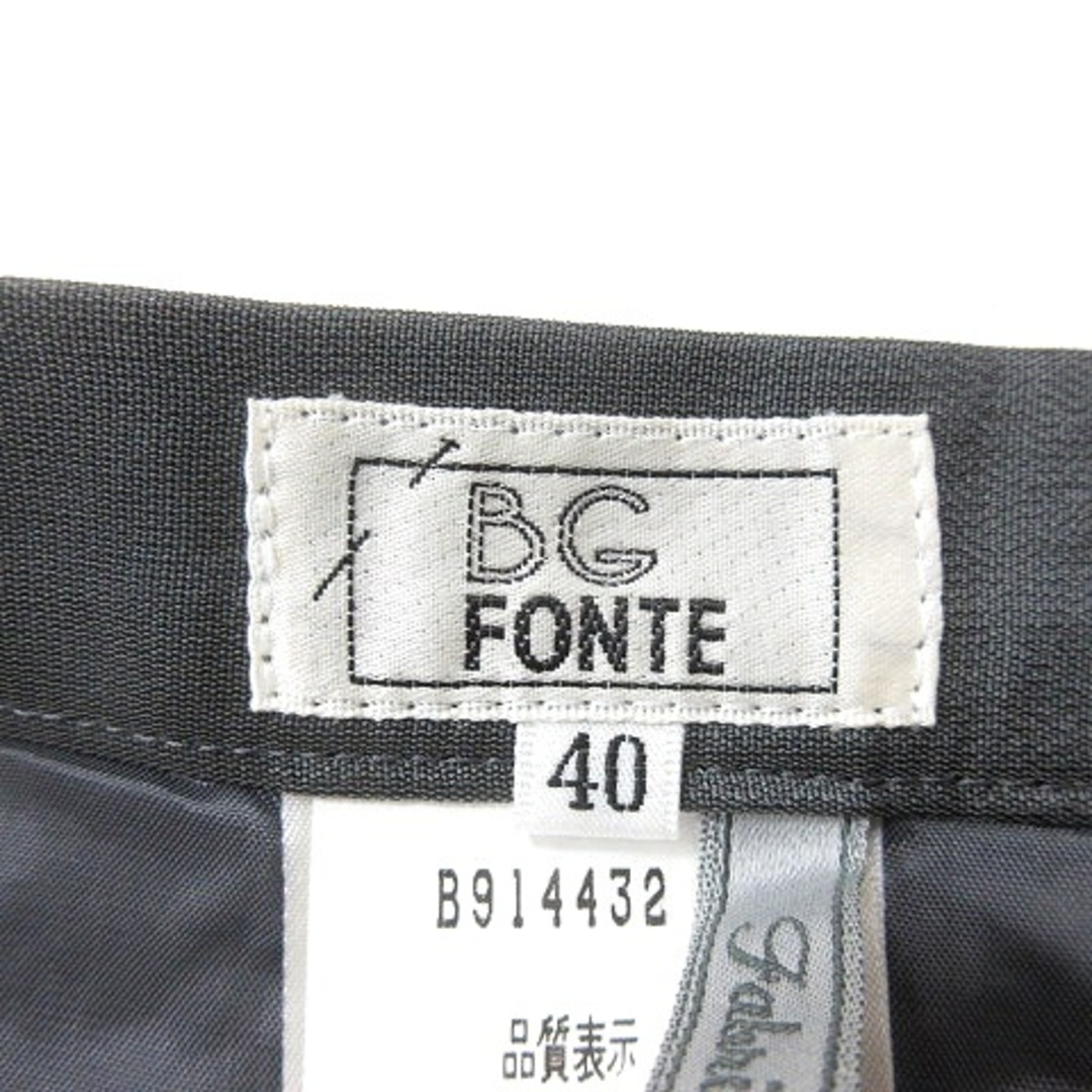 other(アザー)のビージー BG FONTE フレアスカート ひざ丈 40 グレー /MN レディースのスカート(ひざ丈スカート)の商品写真