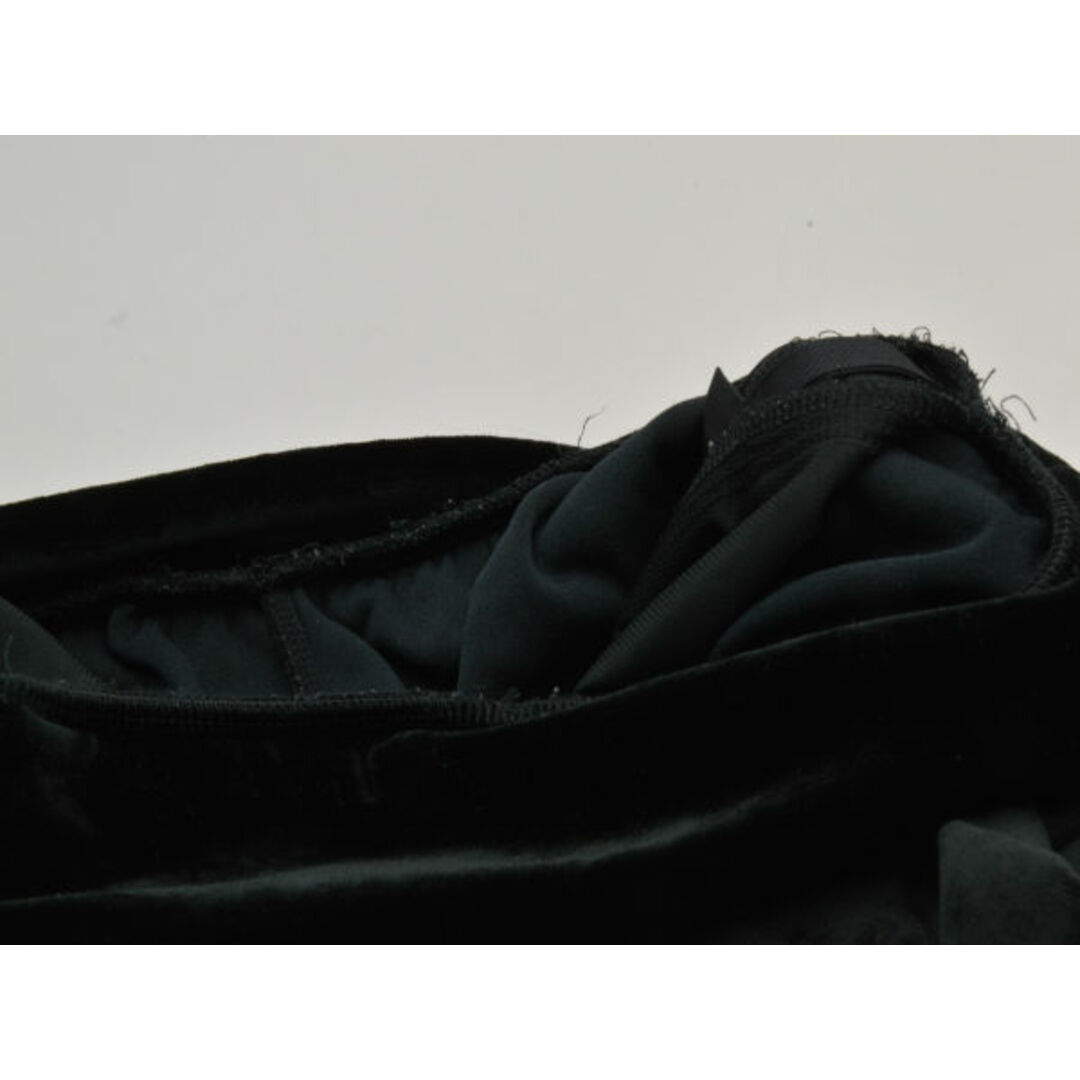 FOXEY(フォクシー)のフォクシー VELOUR NOIR by FOXEY NY ベロア ショートパンツ ギャルソンヌ 38サイズ ブラック レディース F-M11292 レディースのパンツ(ショートパンツ)の商品写真