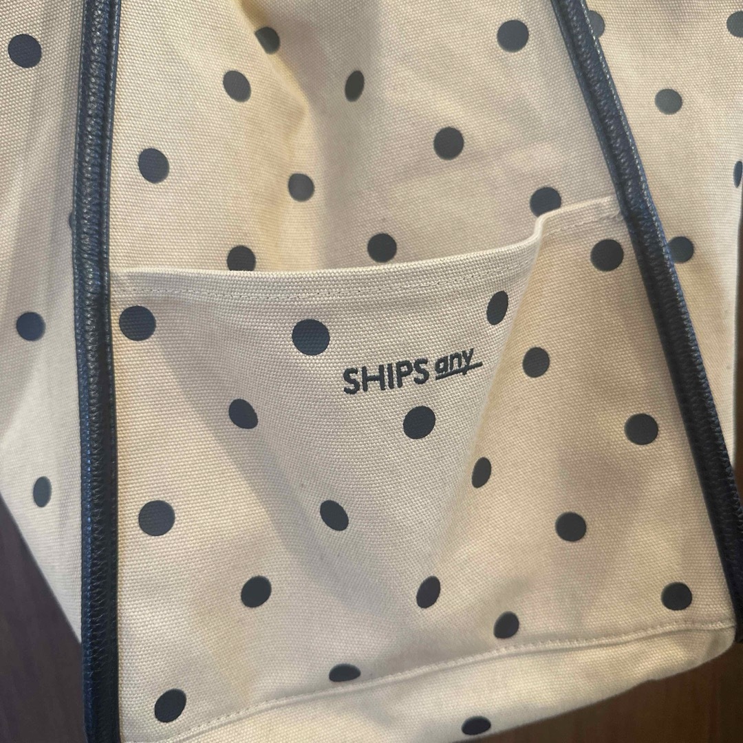 SHIPS(シップス)のSHIPS any: 2WAY ドット マルシェ トートバッグ　シップス レディースのバッグ(トートバッグ)の商品写真