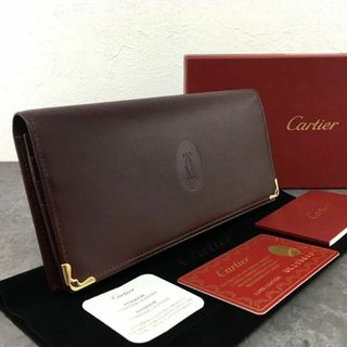 極美品 Cartier 長財布 マストドゥカルティエ 353(長財布)