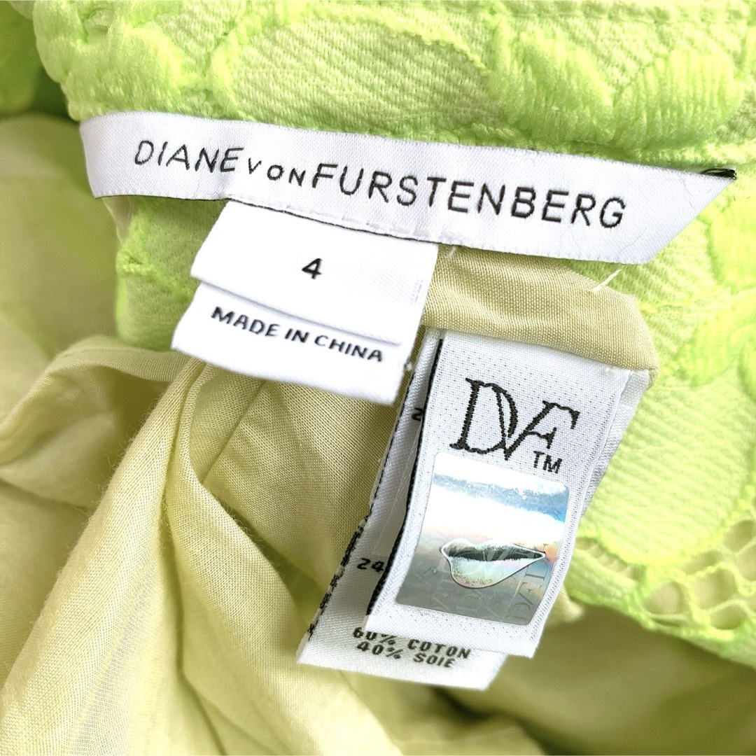 DIANE von FURSTENBERG(ダイアンフォンファステンバーグ)の【美品✨】定価 60,000円❤️ DIANE von FURSTENBERG レディースのワンピース(ひざ丈ワンピース)の商品写真