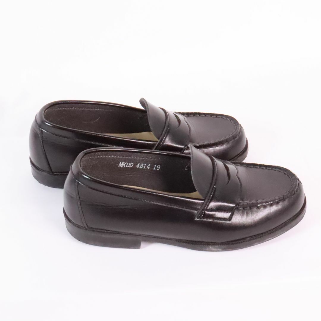 HARUTA(ハルタ)のHARUTA　ハルタ　子供靴 Kids 革靴　黒　19.0 キッズ/ベビー/マタニティのキッズ靴/シューズ(15cm~)(ローファー)の商品写真