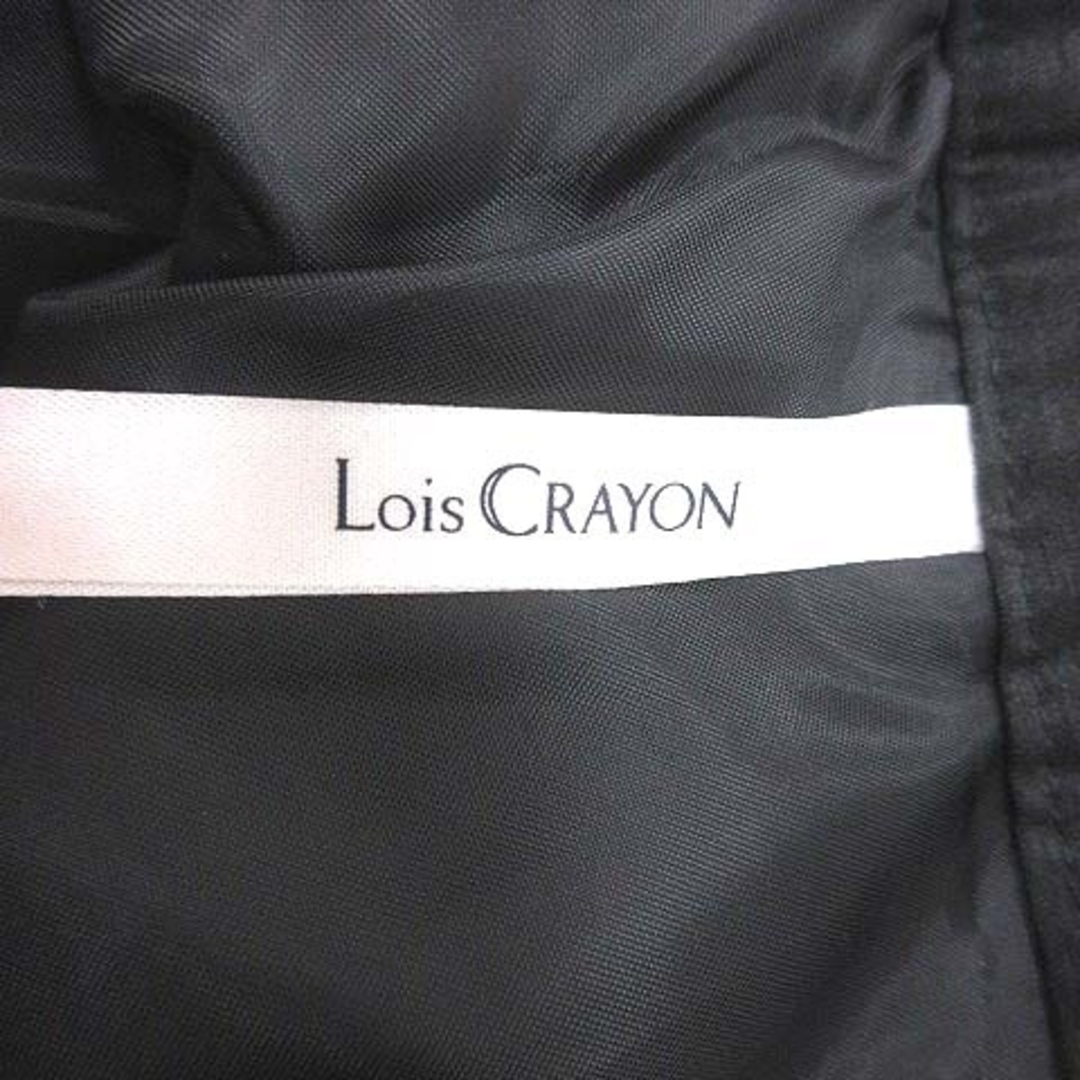 Lois CRAYON(ロイスクレヨン)のLois CRAYON チュールスカート フレア ロング M 黒 ブラック レディースのスカート(ロングスカート)の商品写真