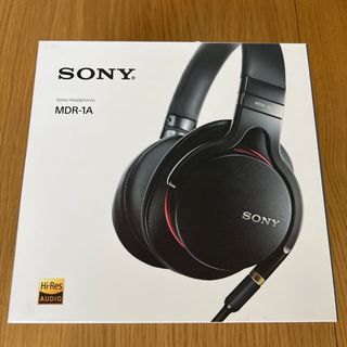 『美品』SONY  ステレオヘッドホン MDR-1 MDR-1A(B)(ヘッドフォン/イヤフォン)