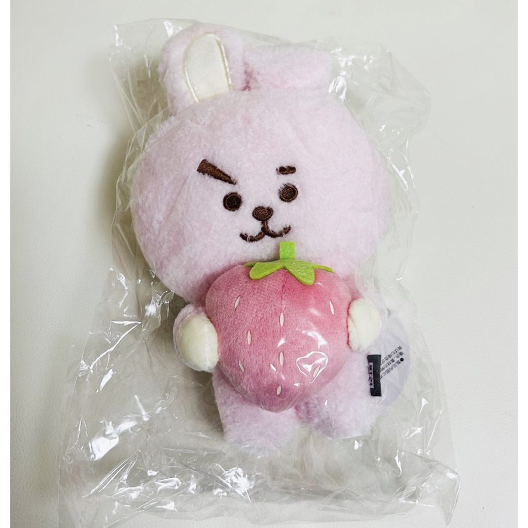 BT21 フルーツ COOKY ぬいぐるみ Mサイズ エンタメ/ホビーのおもちゃ/ぬいぐるみ(ぬいぐるみ)の商品写真