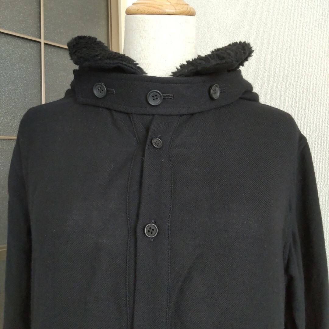 Yohji Yamamoto - 2023AW☆ヨウジヤマモト☆ウールビエラ 内側 Yohji Yamamoto - 2023AW☆ヨウジヤマモト☆ウールビエラ 内側
