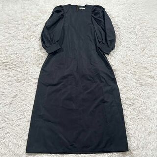 BLAMINK - 美品✨ブラミンク 2021 シルク ワンピース ギャザー ボリューム ドレス