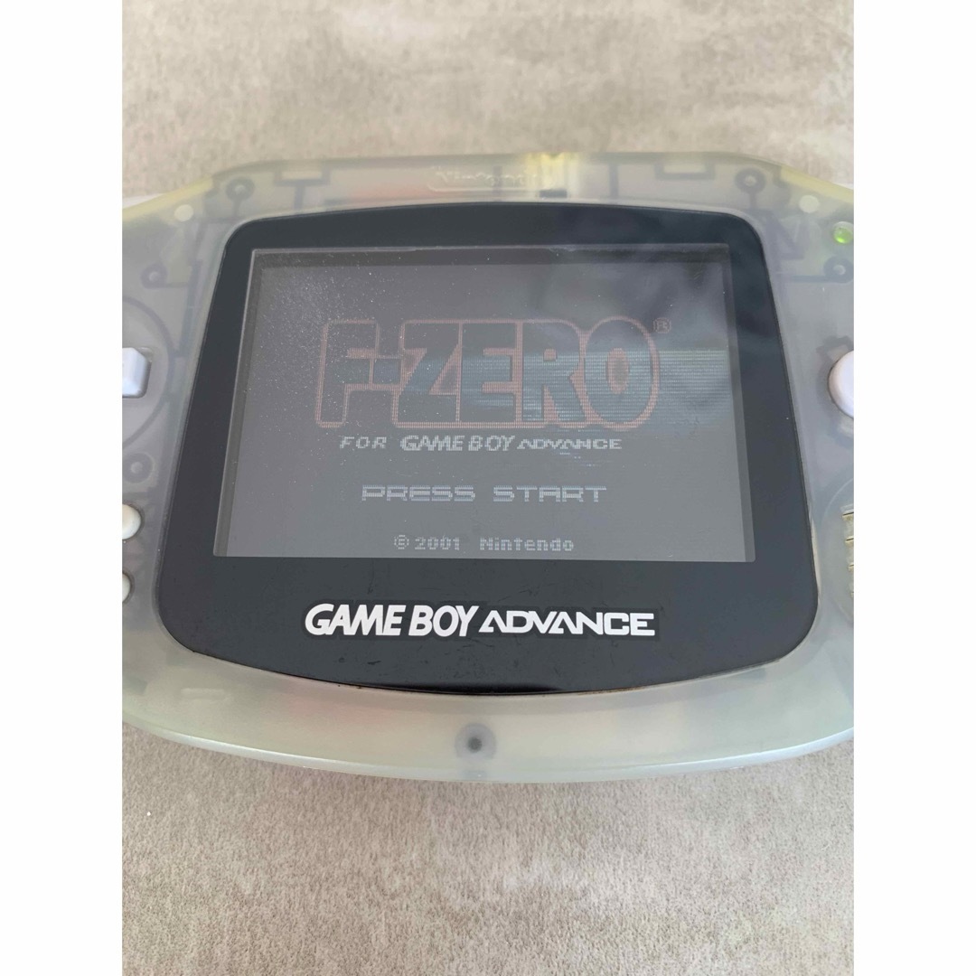 ゲームボーイアドバンス　エフゼロ　Ｆ−ＺＥＲＯＦＯＲＧＡＭＥＢＯＹＡＤＶＡＮＣＥ エンタメ/ホビーのゲームソフト/ゲーム機本体(携帯用ゲームソフト)の商品写真