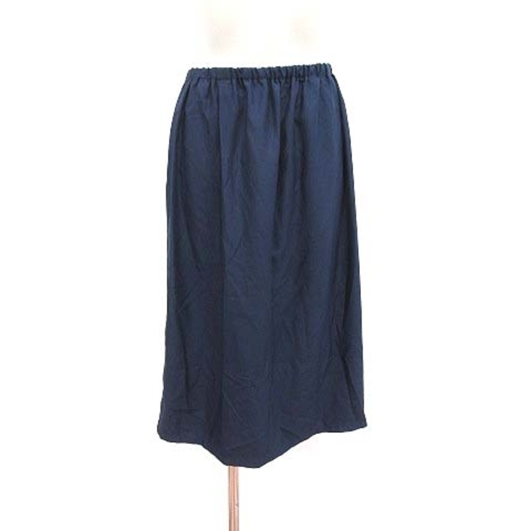 AG by aquagirl(エージーバイアクアガール)のエージーバイアクアガール チュールスカート ロング ギンガムチェック M 紺 レディースのスカート(ロングスカート)の商品写真