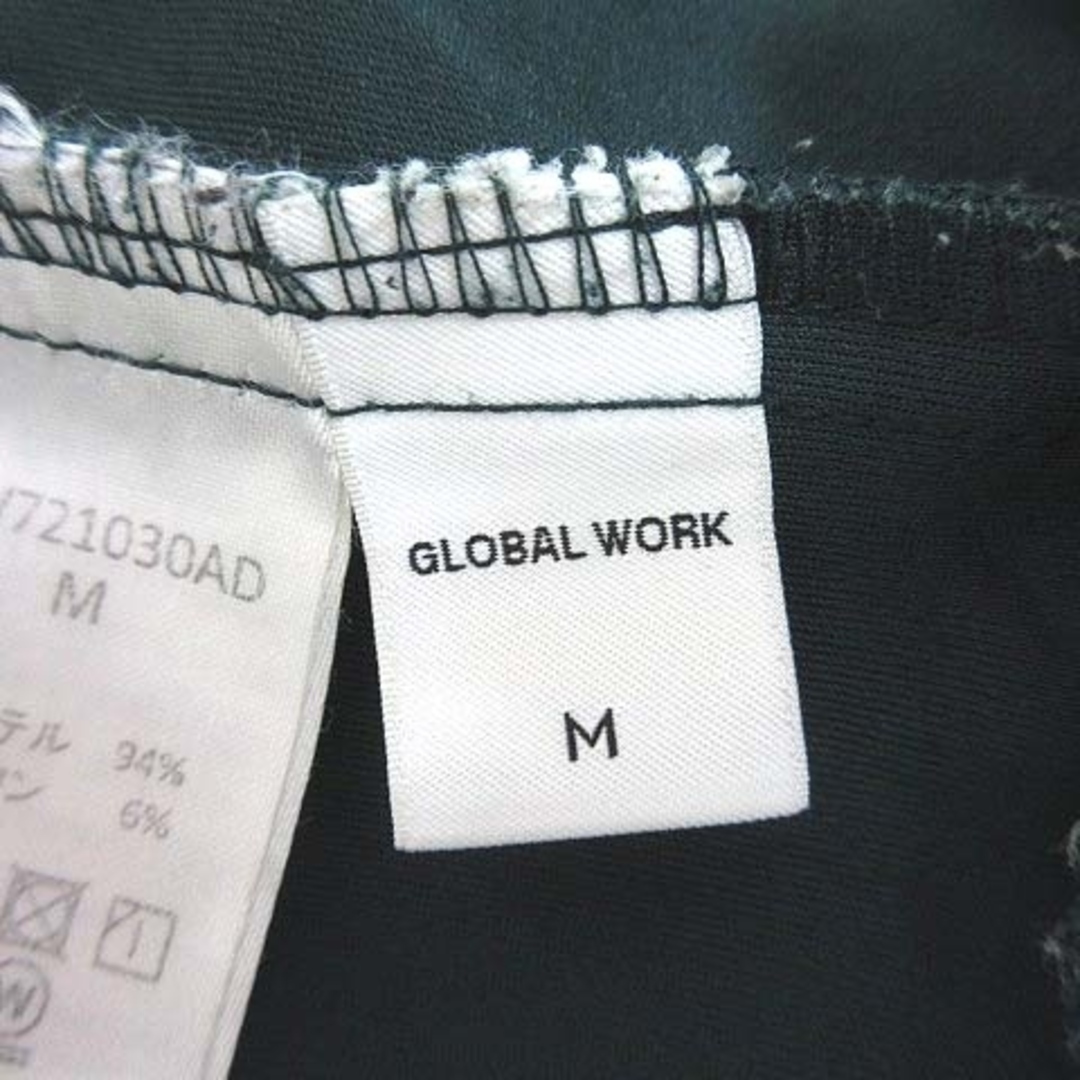 GLOBAL WORK(グローバルワーク)のグローバルワーク パンツ サロペット ワイド ロング ノースリーブ M 緑 レディースのパンツ(サロペット/オーバーオール)の商品写真