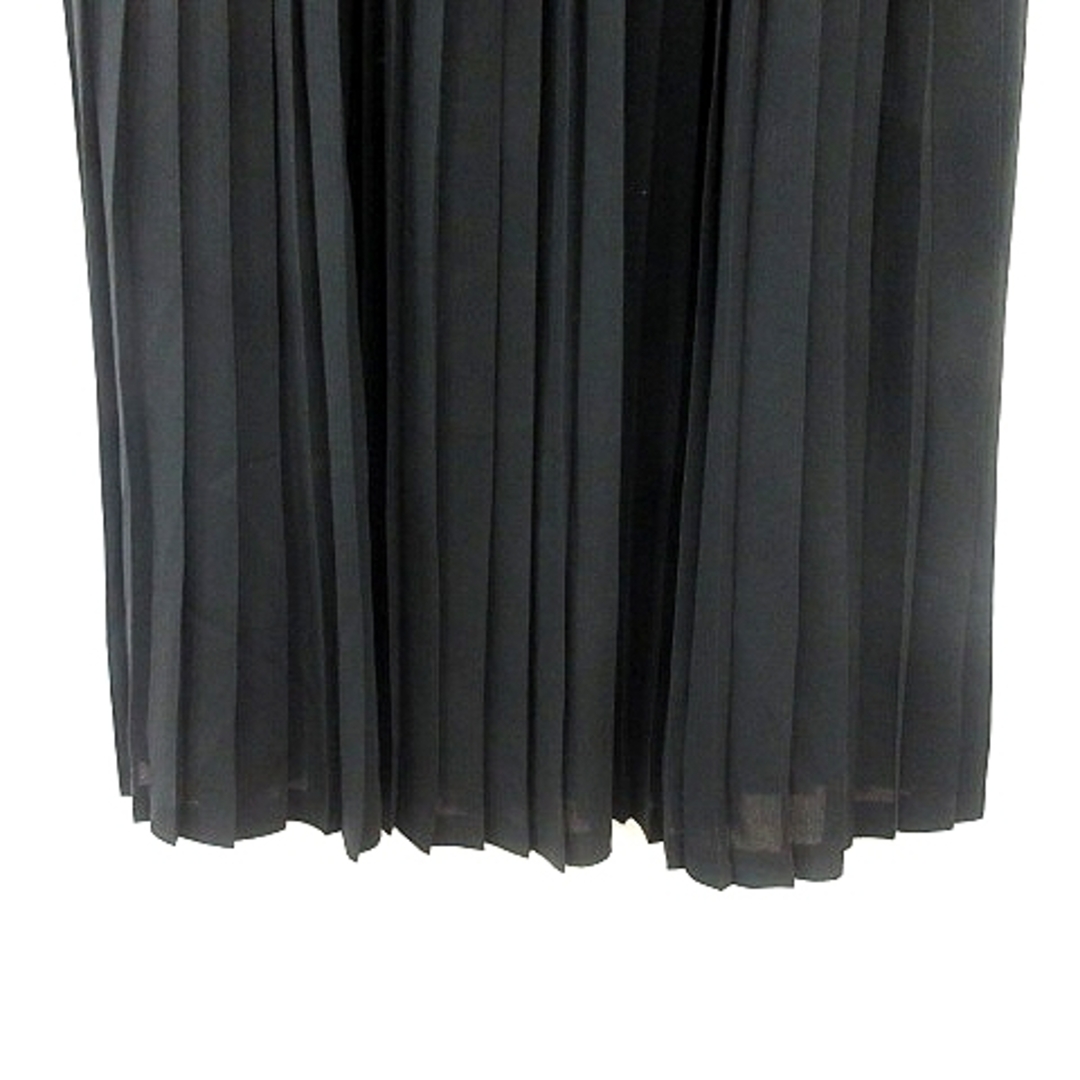 Ballsey(ボールジィ)のボールジー トゥモローランド プリーツスカート ミモレ ロング 38 黒 レディースのスカート(ロングスカート)の商品写真