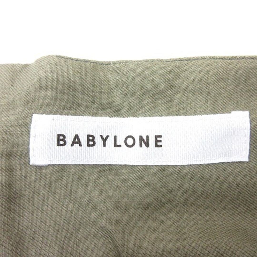 BABYLONE(バビロン)のバビロン BABYLONE タイトスカート ロング 36 緑 カーキ /MN レディースのスカート(ロングスカート)の商品写真