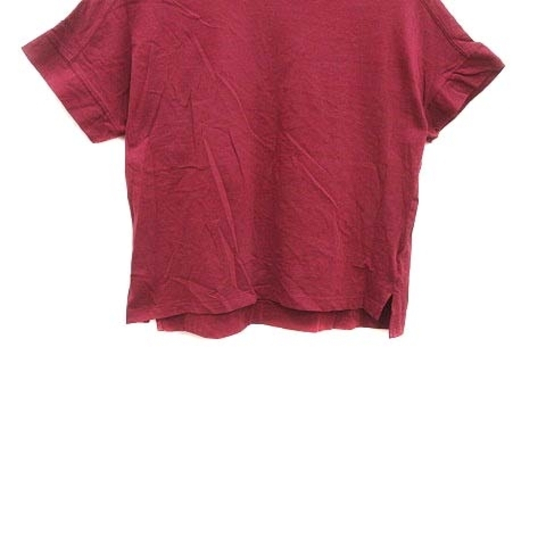 COMME CA ISM(コムサイズム)のCOMME CA ISM Tシャツ カットソー 半袖 9 赤 レッド /YK レディースのトップス(Tシャツ(半袖/袖なし))の商品写真