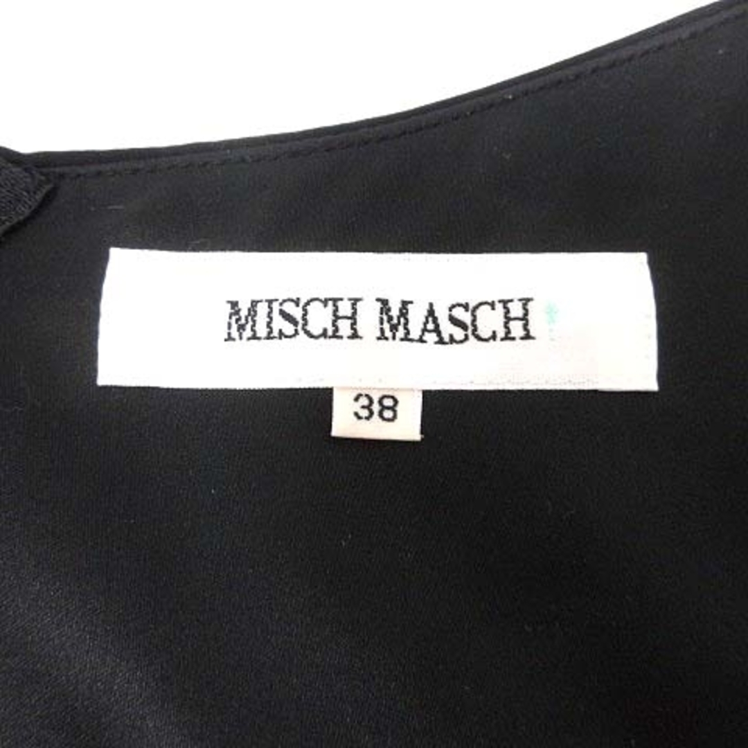 MISCH MASCH(ミッシュマッシュ)のMISCH MASCH ワンピース フレア ひざ丈 花柄 フレンチスリーブ 38 レディースのワンピース(ひざ丈ワンピース)の商品写真