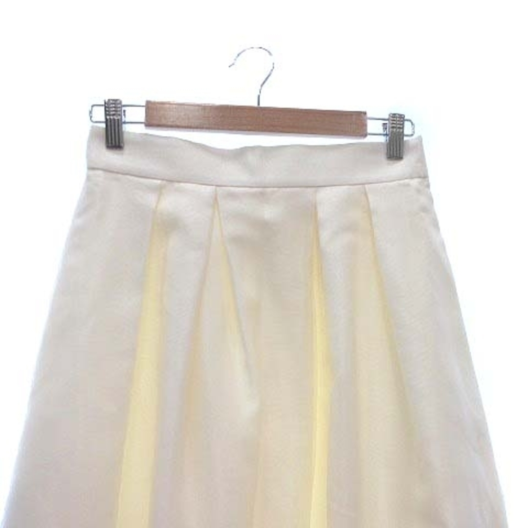 Lois CRAYON(ロイスクレヨン)のLois CRAYON チュールスカート フレア ミモレ ロング M 白 /YK レディースのスカート(ロングスカート)の商品写真