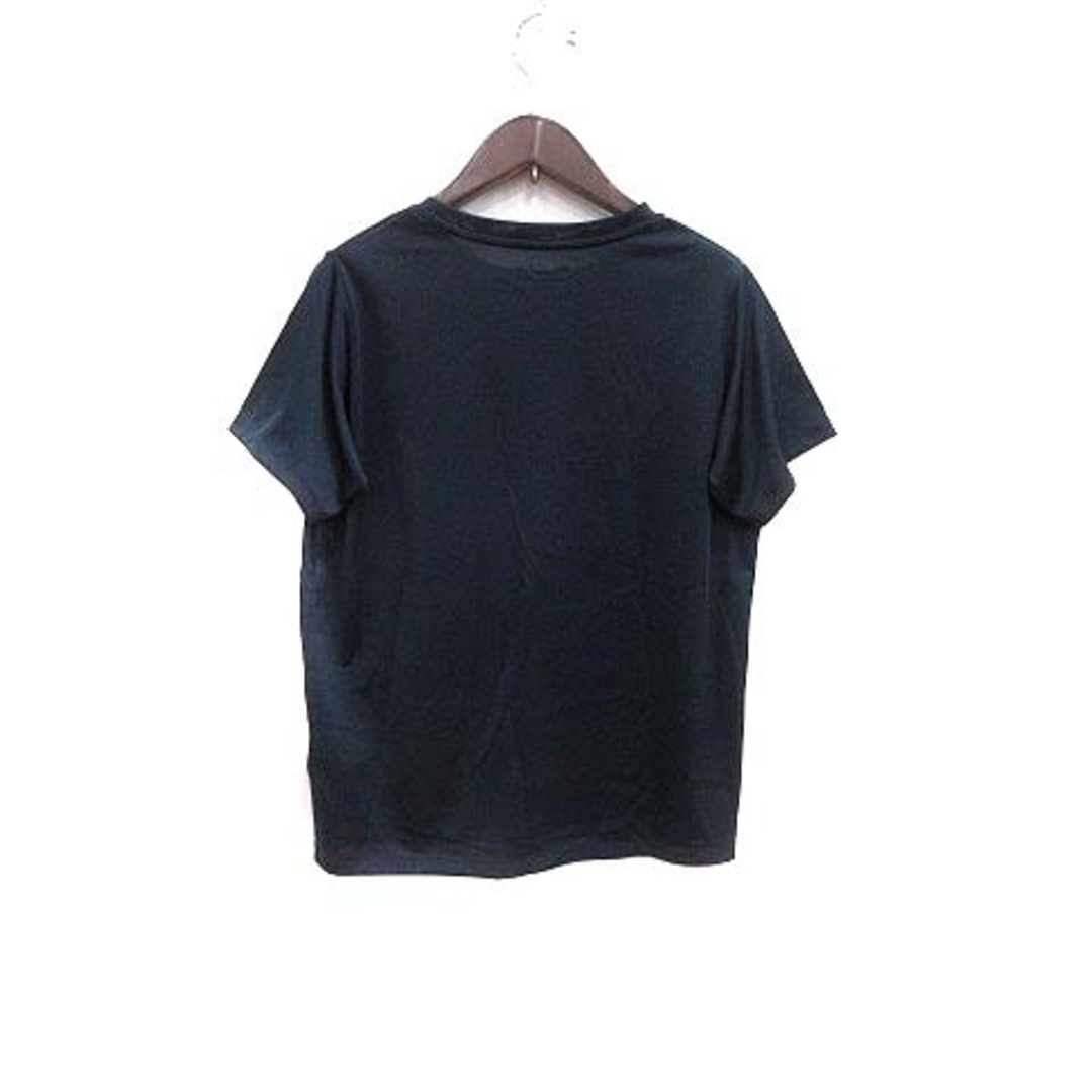 Champion(チャンピオン)のCHAMPION Tシャツ カットソー ロゴプリント 半袖 L 黒 ブラック レディースのトップス(Tシャツ(半袖/袖なし))の商品写真