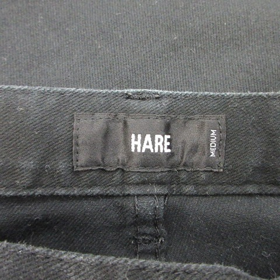 HARE(ハレ)のハレ テーパードパンツ M 黒 ブラック /YI メンズのパンツ(スラックス)の商品写真
