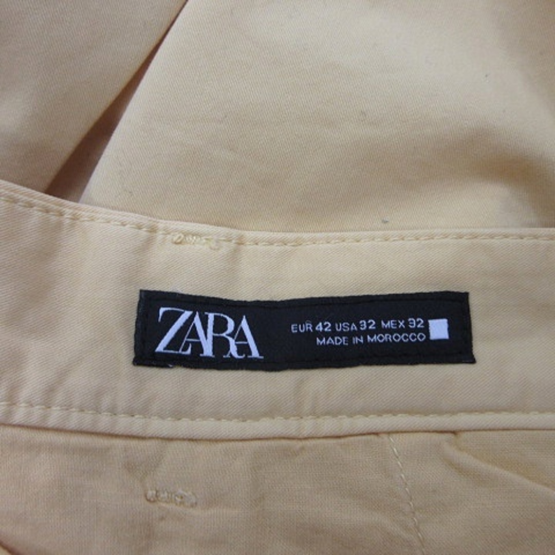 ZARA(ザラ)のザラ テーパードパンツ 黄色 イエロー /YI メンズのパンツ(スラックス)の商品写真