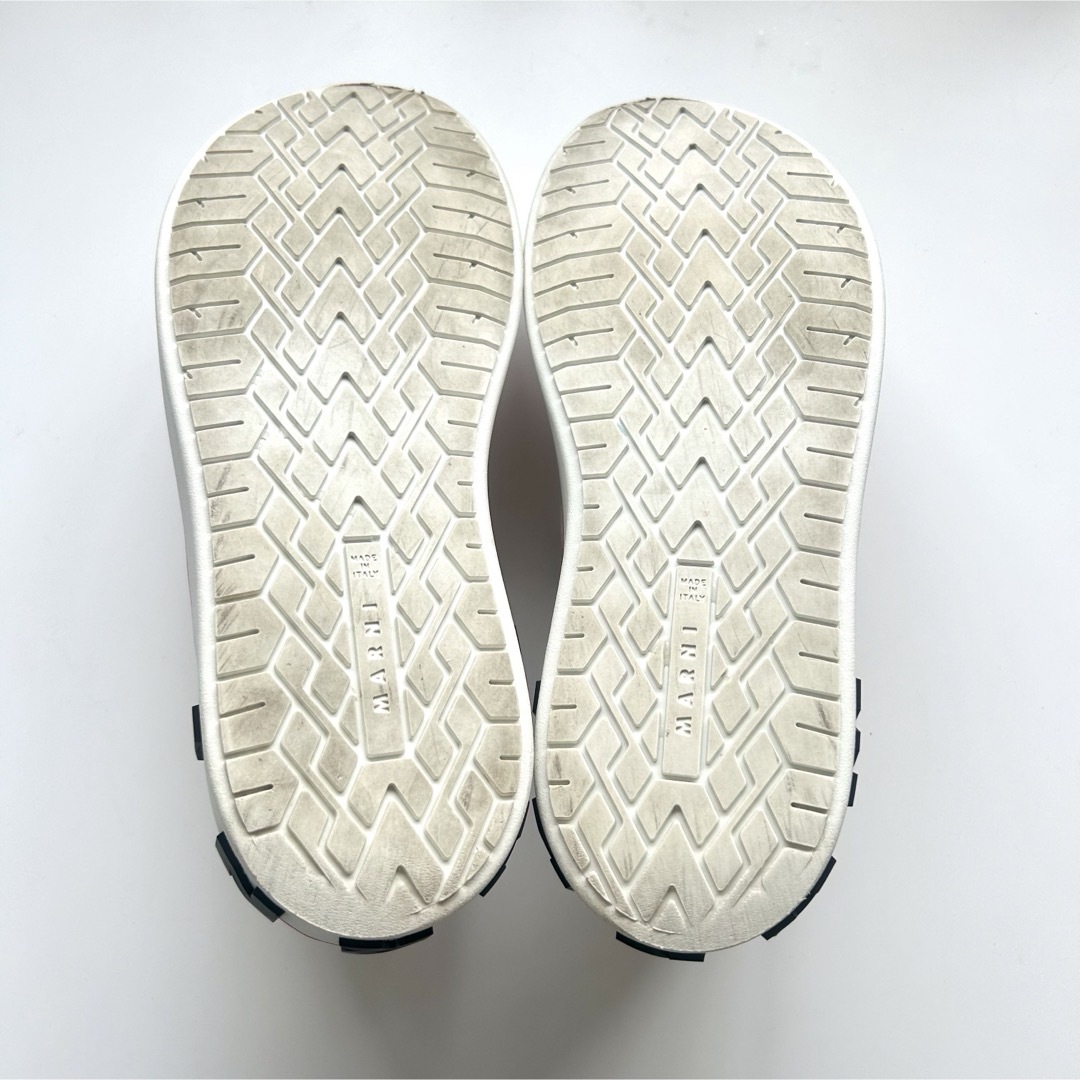 Marni(マルニ)の美品✨ MARNI(マルニ)キャンバス PAW スリッポン スニーカー　厚底　白 レディースの靴/シューズ(スニーカー)の商品写真