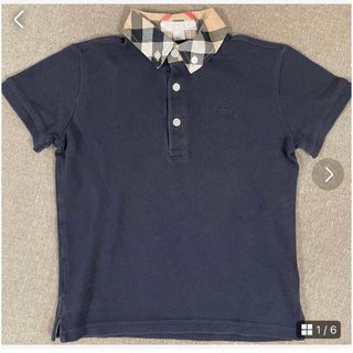 バーバリー(BURBERRY)のバーバリー　チルドレン　ポロシャツ　6才(Tシャツ/カットソー)