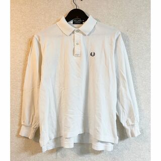 FRED PERRY - FRED PERRYフレッドペリー　長袖ポロシャツ　Mサイズ　0418