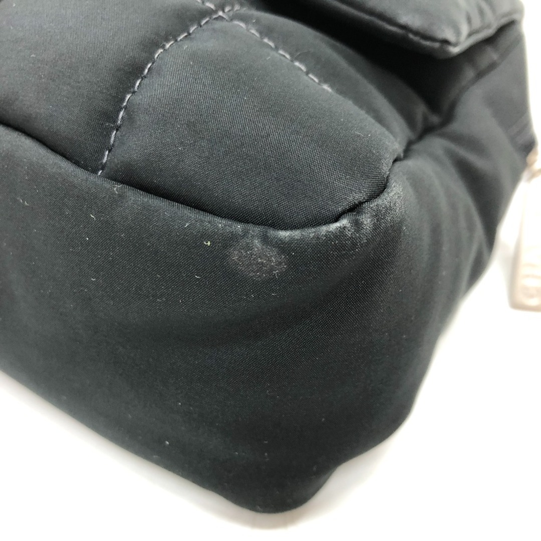CHANEL(シャネル)のシャネル CHANEL チョコバー ココマーク チェーン カバン 肩掛け 斜め掛け ショルダーバッグ ナイロン ブラック レディースのバッグ(ショルダーバッグ)の商品写真
