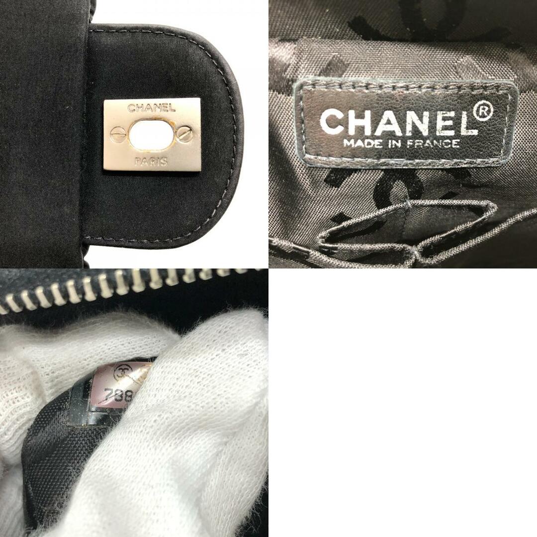 CHANEL(シャネル)のシャネル CHANEL チョコバー ココマーク チェーン カバン 肩掛け 斜め掛け ショルダーバッグ ナイロン ブラック レディースのバッグ(ショルダーバッグ)の商品写真