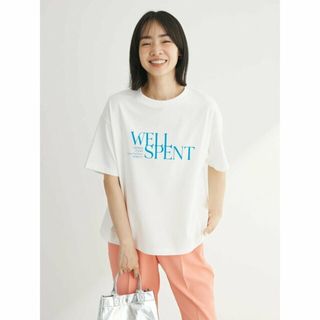 グリーンパークス(green parks)の【オフホワイト】汗染み防止アソートロゴTシャツ 24SS 綿100%/半袖/夏/クルーネック(カットソー(長袖/七分))