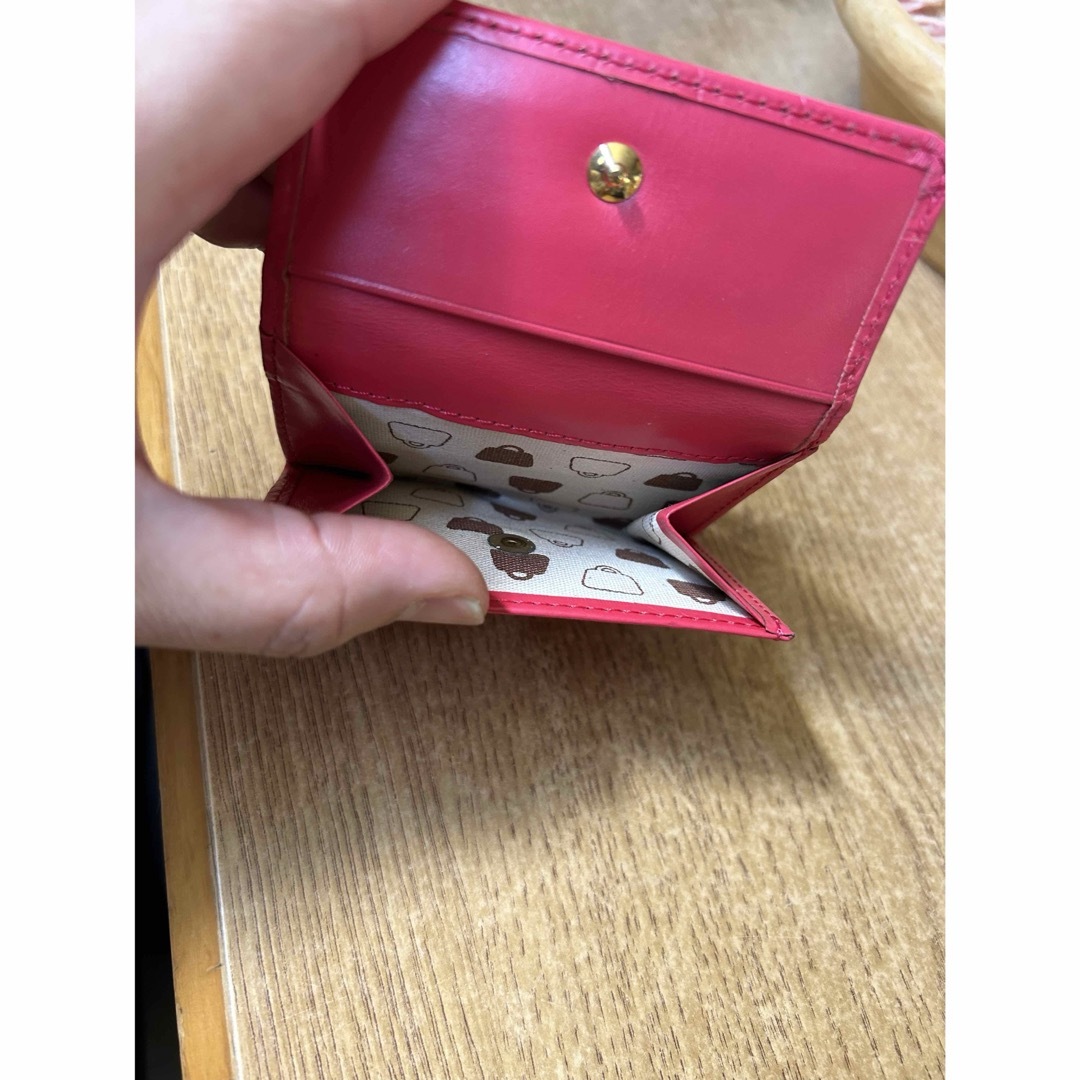 Kitamura(キタムラ)のキタムラ三つ折り財布　ピンク レディースのファッション小物(財布)の商品写真