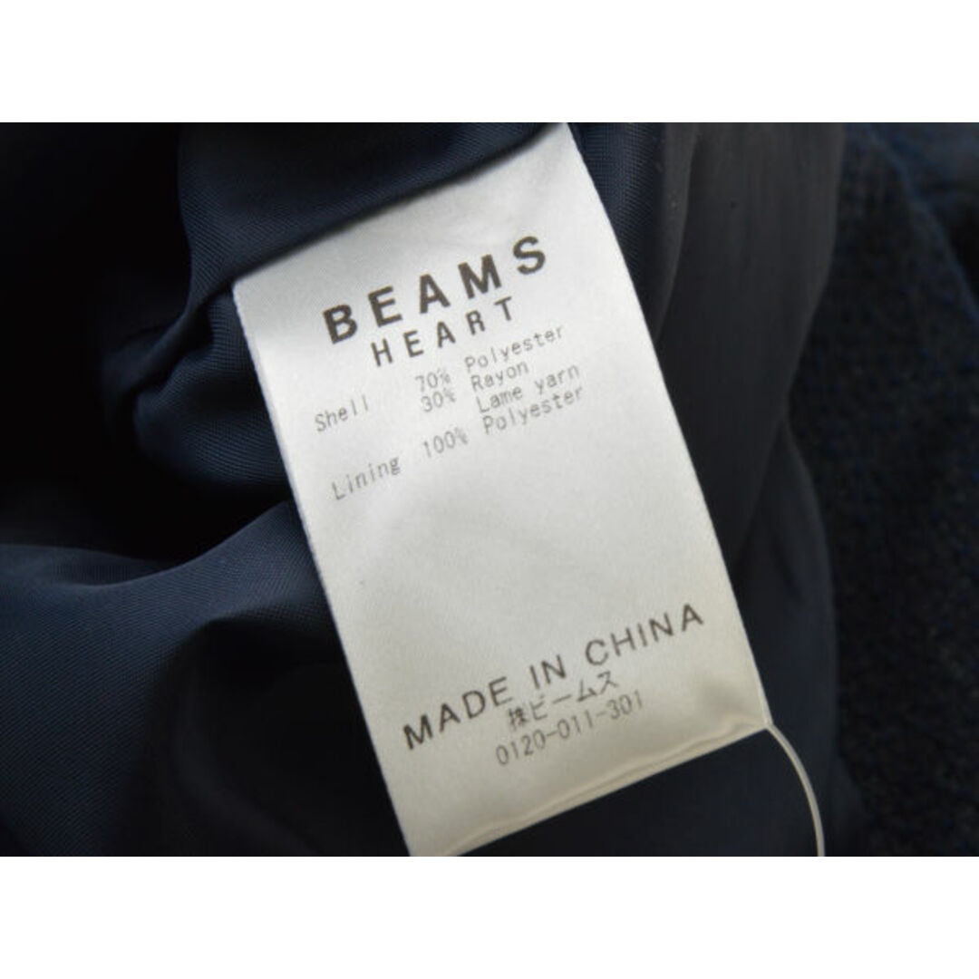 BEAMS(ビームス)のビームス ハート BEAMS HEART スカート pM/ツイードアシメタックSK Sサイズ ネイビー レディース j_p F-M12266 レディースのスカート(ミニスカート)の商品写真