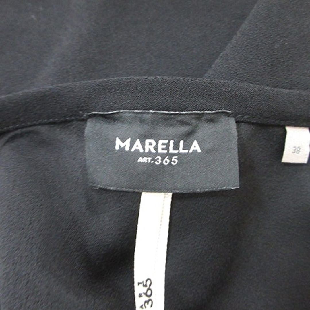 マレーラ チュニック 五分袖 38 黒 ブラック /YI レディースのトップス(チュニック)の商品写真