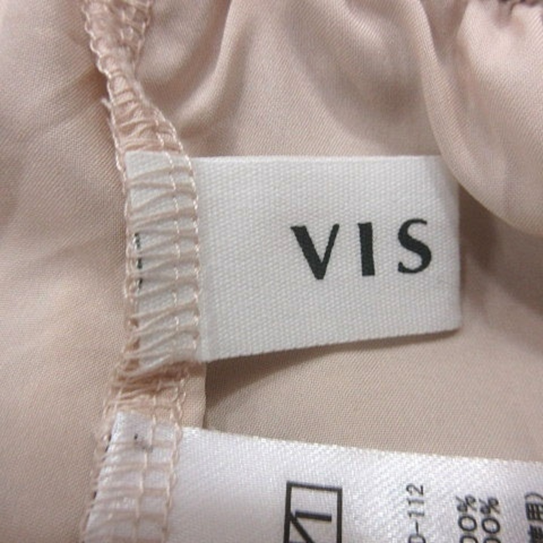 ViS(ヴィス)のビス ViS プリーツスカート ロング ラメ F ピンク 黒 ブラック /MS レディースのスカート(ロングスカート)の商品写真